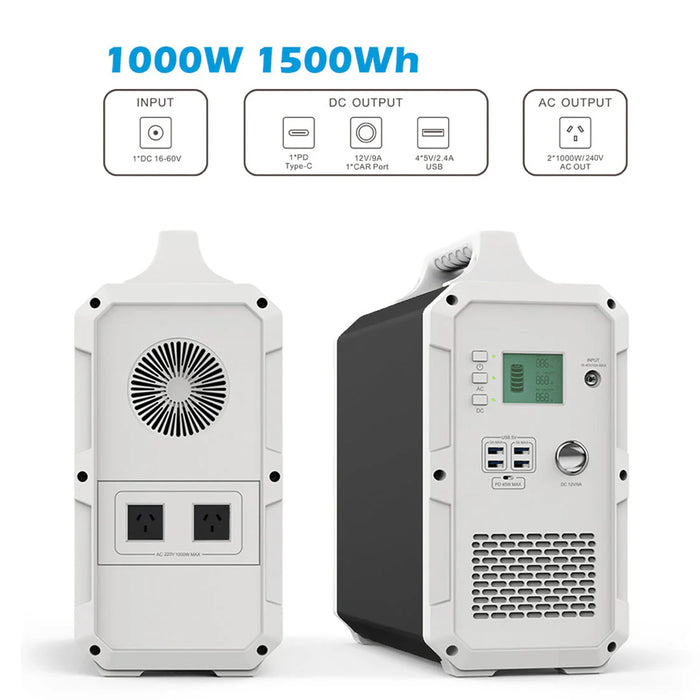 BLUETTI EB150 Portable Power Station | 1,000W 1,500Wh