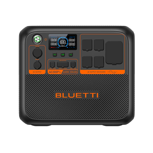 BLUETTI AC200PL Portable Power Station | 2,400W, 2,048