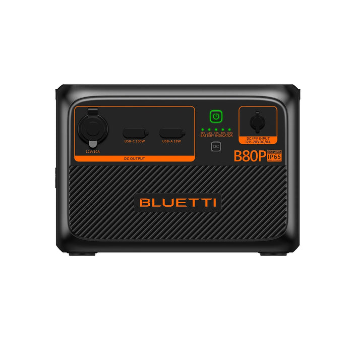 BLUETTI B80P Expansion Battery | 806Wh Bluetti B80P 806Wh Expansion Battery – Reliable, Versatile &amp; Built to Last