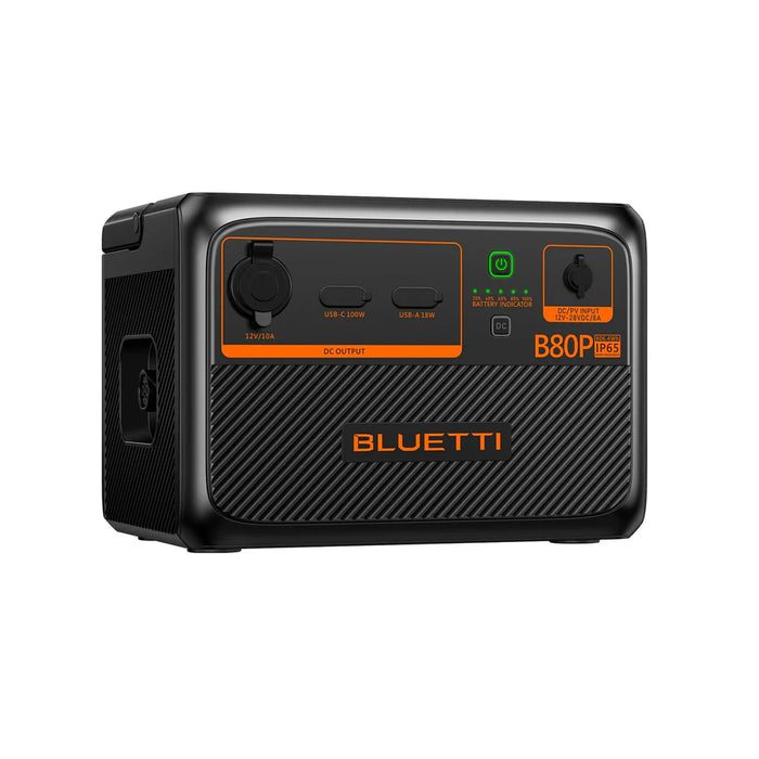 BLUETTI B80P Expansion Battery | 806Wh Bluetti B80P 806Wh Expansion Battery – Reliable, Versatile &amp; Built to Last