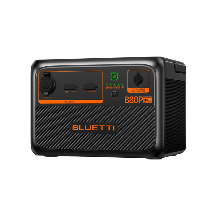 BLUETTI B80P Expansion Battery | 806Wh Bluetti B80P 806Wh Expansion Battery – Reliable, Versatile &amp; Built to Last