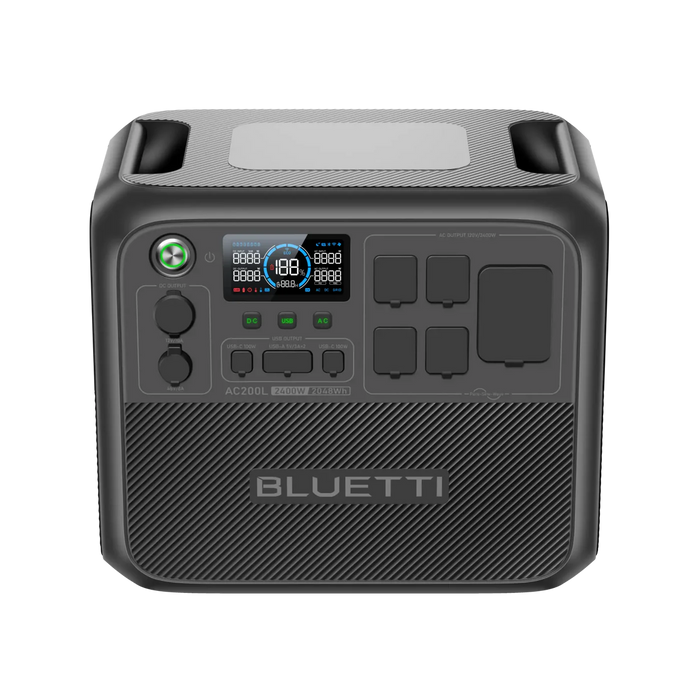 BLUETTI AC200L Portable Power Station | 2,400W, 2,048