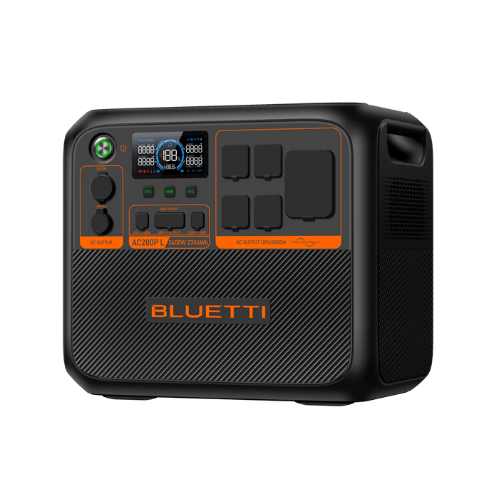 BLUETTI AC200PL Portable Power Station | 2,400W, 2,048