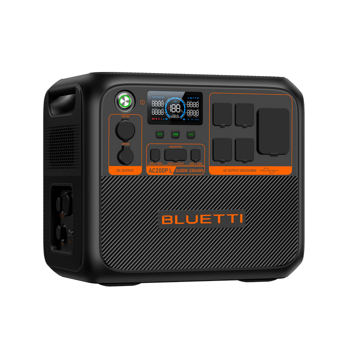 BLUETTI AC200PL Portable Power Station | 2,400W, 2,048