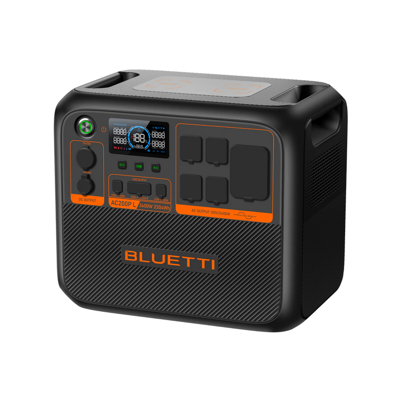 BLUETTI AC200PL Portable Power Station | 2,400W, 2,048