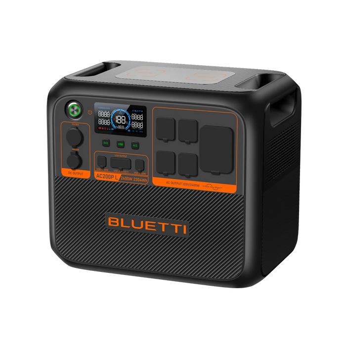 BLUETTI AC200PL Portable Power Station | 2,400W, 2,048