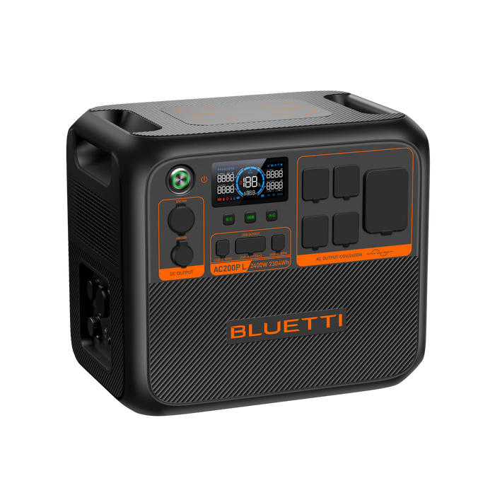 BLUETTI AC200PL Portable Power Station | 2,400W, 2,048