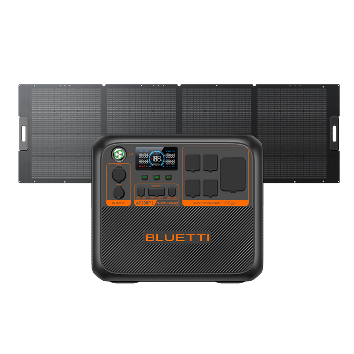 BLUETTI AC200PL Portable Power Station | 2,400W, 2,048
