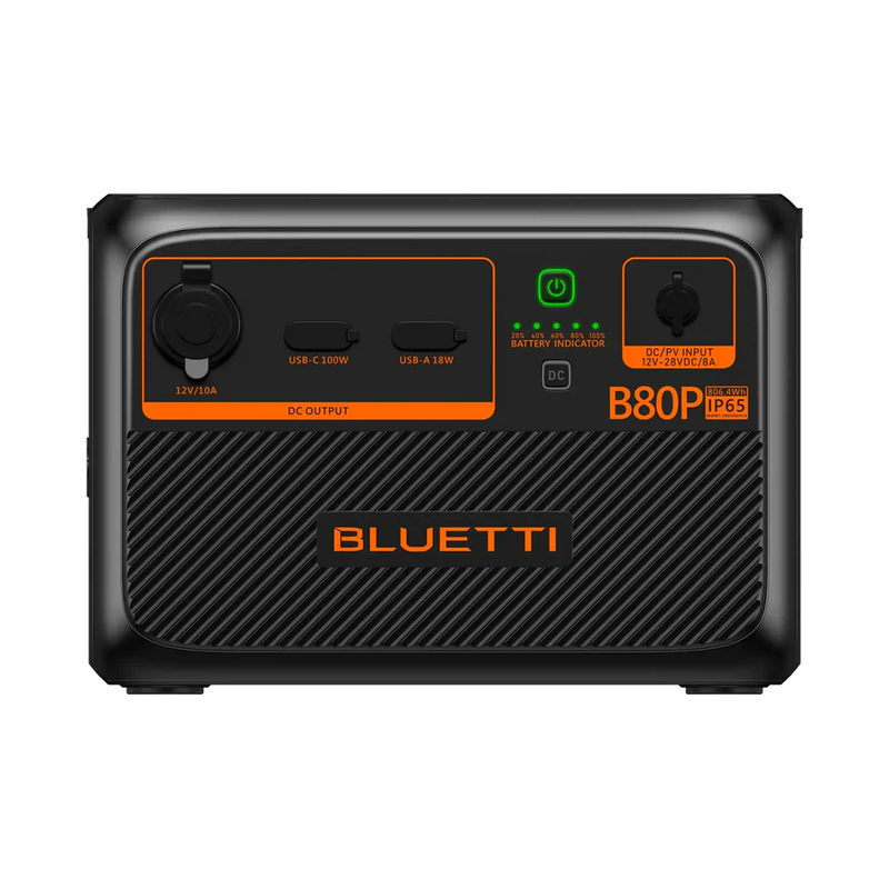 BLUETTI B80P Expansion Battery | 806Wh Bluetti B80P 806Wh Expansion Battery – Reliable, Versatile &amp; Built to Last