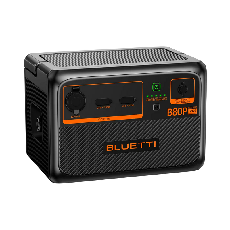 BLUETTI B80P Expansion Battery | 806Wh Bluetti B80P 806Wh Expansion Battery – Reliable, Versatile &amp; Built to Last