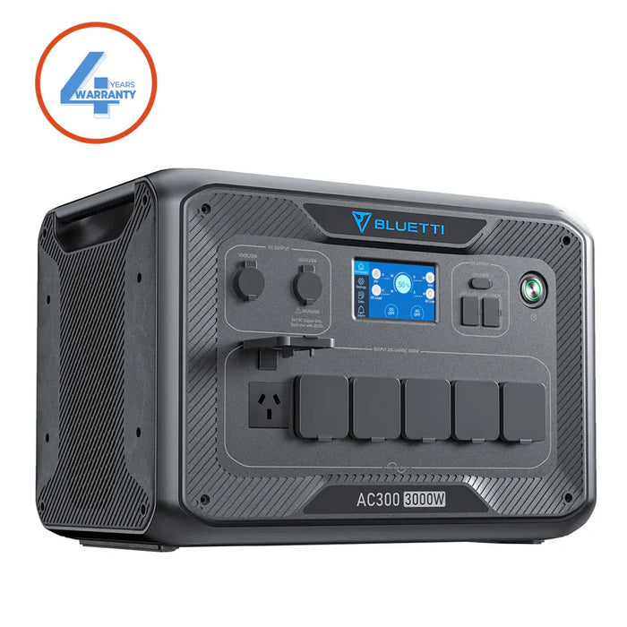 BLUETTI AC300 Inverter Module Generator | 3,000W ( Must Work With B300 ) | – Ultimate Modular Power Station for Home &amp; Off-Grid Use