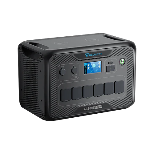 BLUETTI AC300 Inverter Module Generator | 3,000W ( Must Work With B300 ) | – Ultimate Modular Power Station for Home &amp; Off-Grid Use
