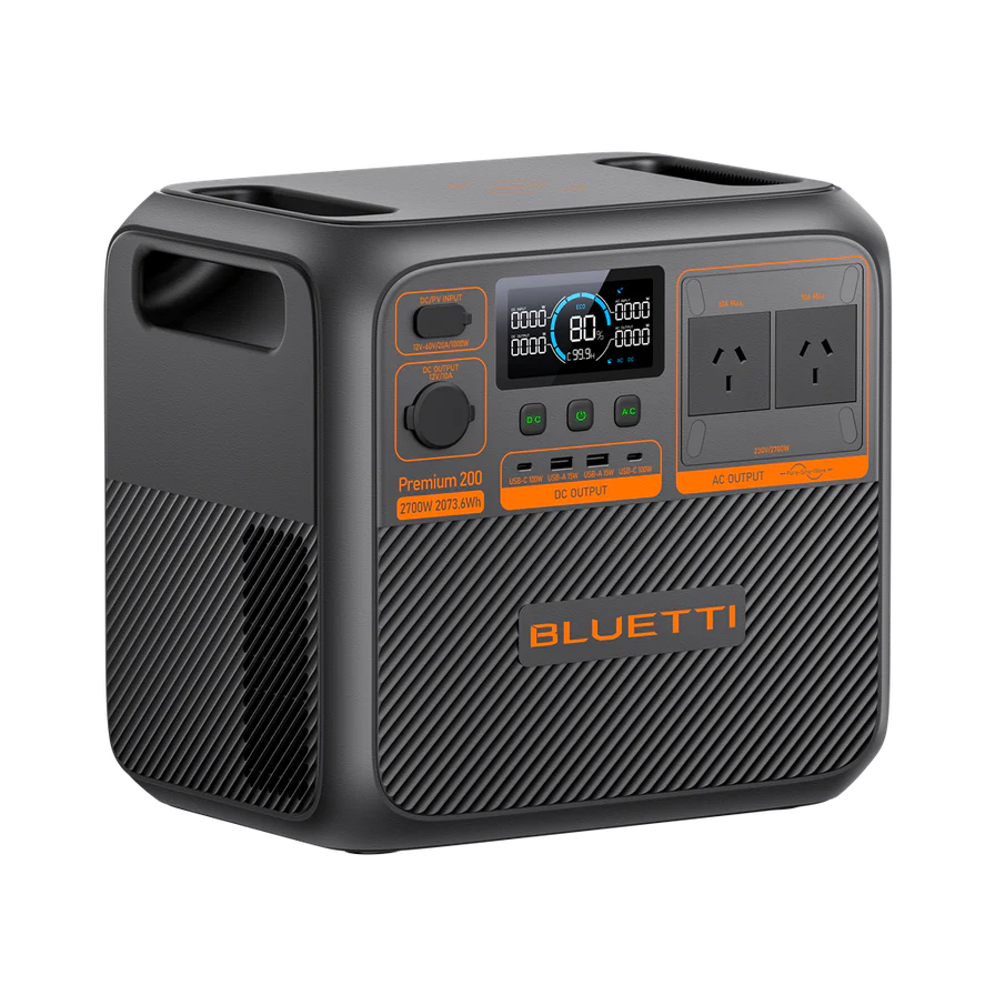 BLUETTI PREMIUM 200 V2 Portable Power Station | 2700W 2037Wh |  | Compact &amp; High-Powered