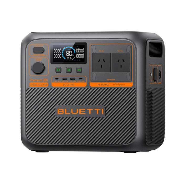 BLUETTI PREMIUM 200 V2 Portable Power Station | 2700W 2037Wh |  | Compact &amp; High-Powered