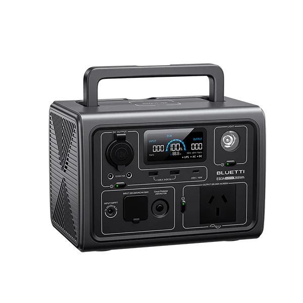 EB3ABLUETTI EB3A Portable Power Station | 600W 268Wh