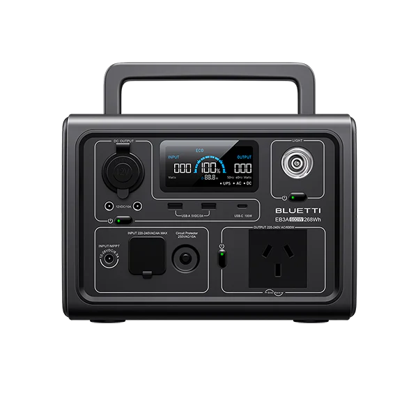 EB3ABLUETTI EB3A Portable Power Station | 600W 268Wh