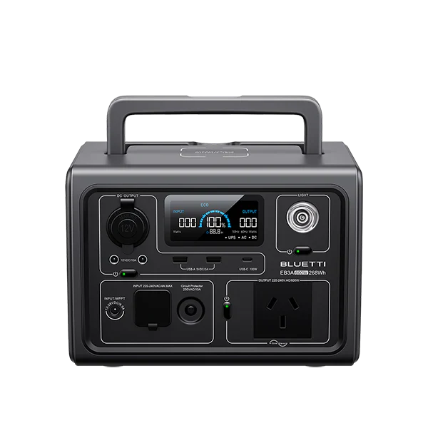 EB3ABLUETTI EB3A Portable Power Station | 600W 268Wh