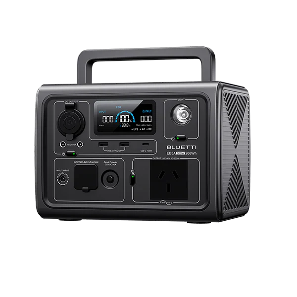 EB3ABLUETTI EB3A Portable Power Station | 600W 268Wh