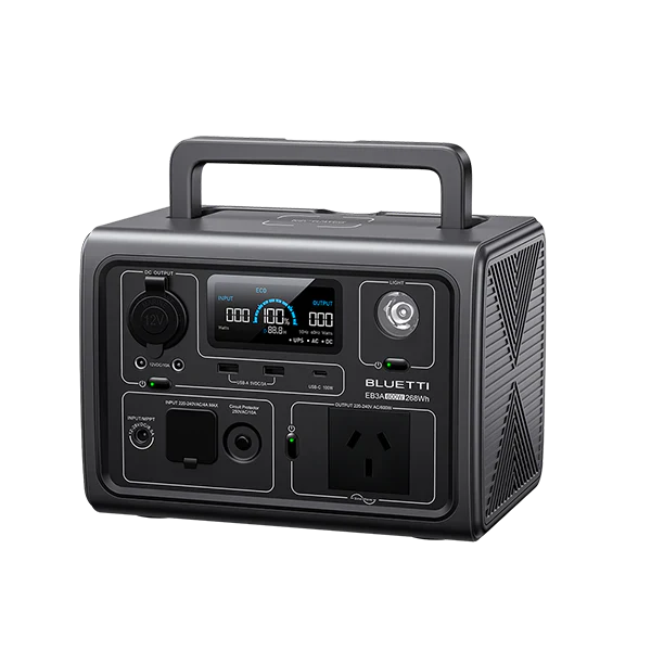 EB3ABLUETTI EB3A Portable Power Station | 600W 268Wh