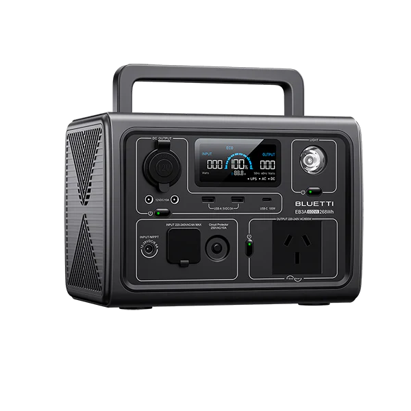 EB3ABLUETTI EB3A Portable Power Station | 600W 268Wh