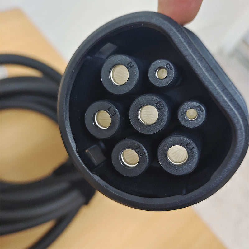 7kW EV Wallbox Charger | Type 2 | 32A | Single Phase | App + RFID Control | LCD Display | Weatherproof | Home & Commercial Use (AU Plug)