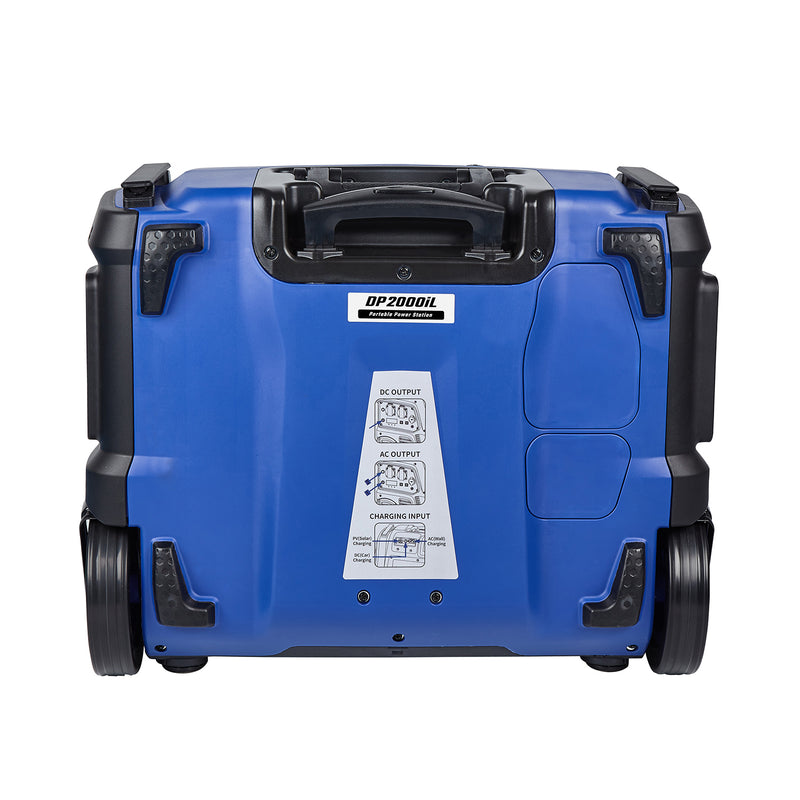 Sunovo 2000W Portable Power Station – Solar Inverter Generator